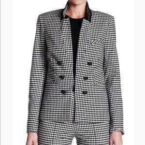 Veronica Beard Gingham Blazer Size 2